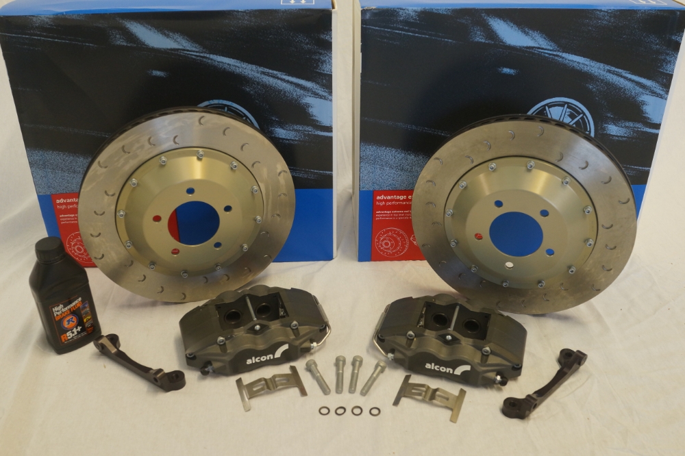 Alcon: 343mm Race: Rear Brake Kit: Evo IV - IX - Ross Sport Europe Ltd