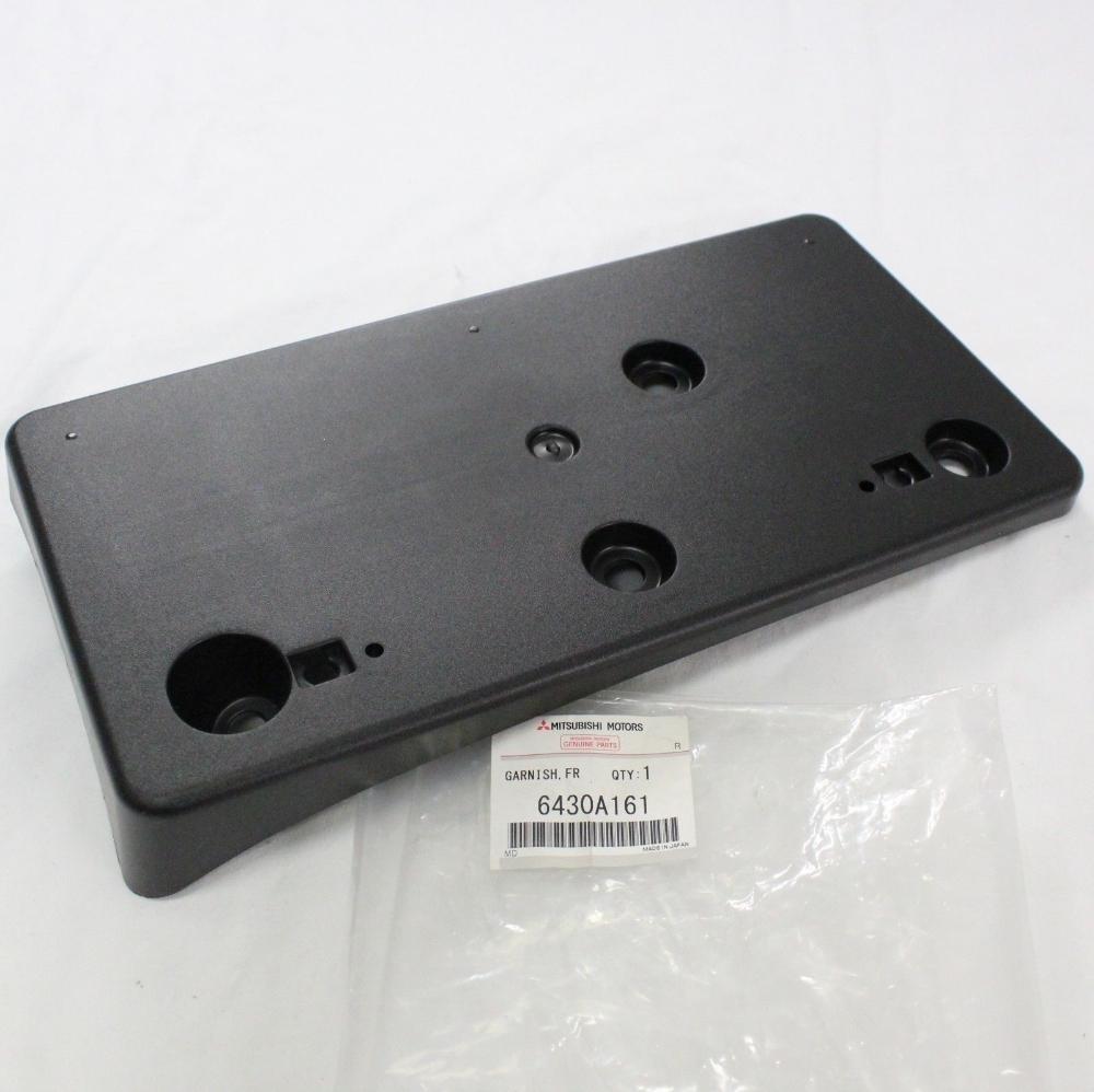 evo 9 license plate bracket